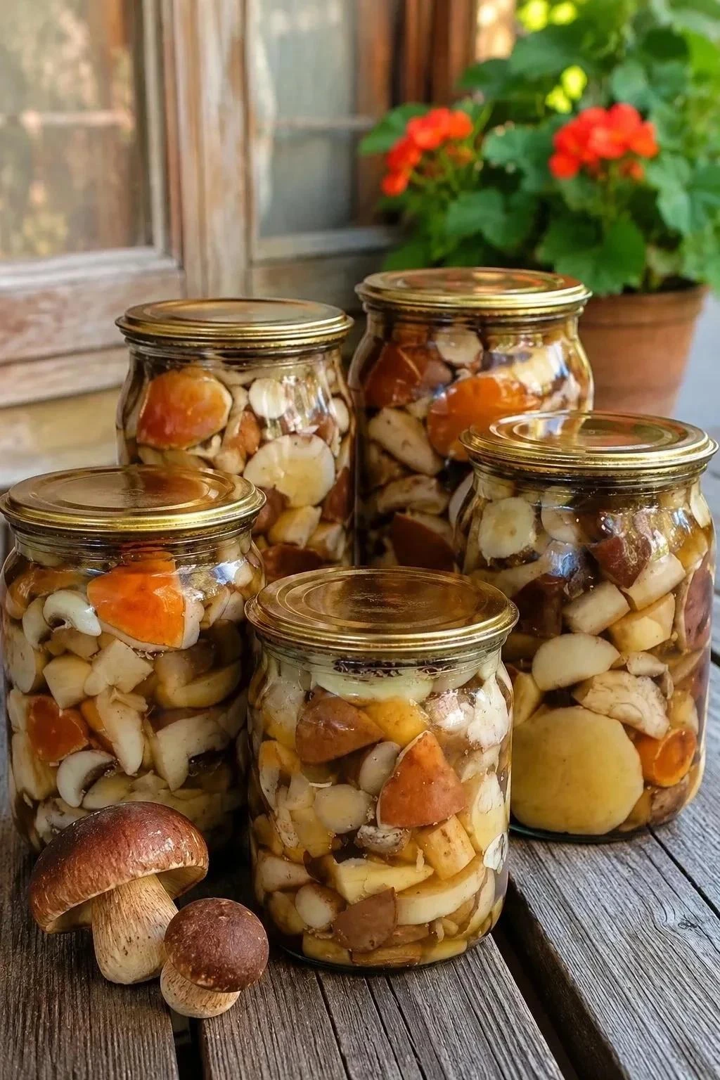 МАРИНАД ДЛЯ ЛЮБЫХ ГРИБОВ — БАНОЧКИ ПОЛУЧАЮТСЯ ТАКИМИ АППЕТИТНЫМИ, ЧТО ХОЧЕТСЯ ОТКРЫТЬ С...