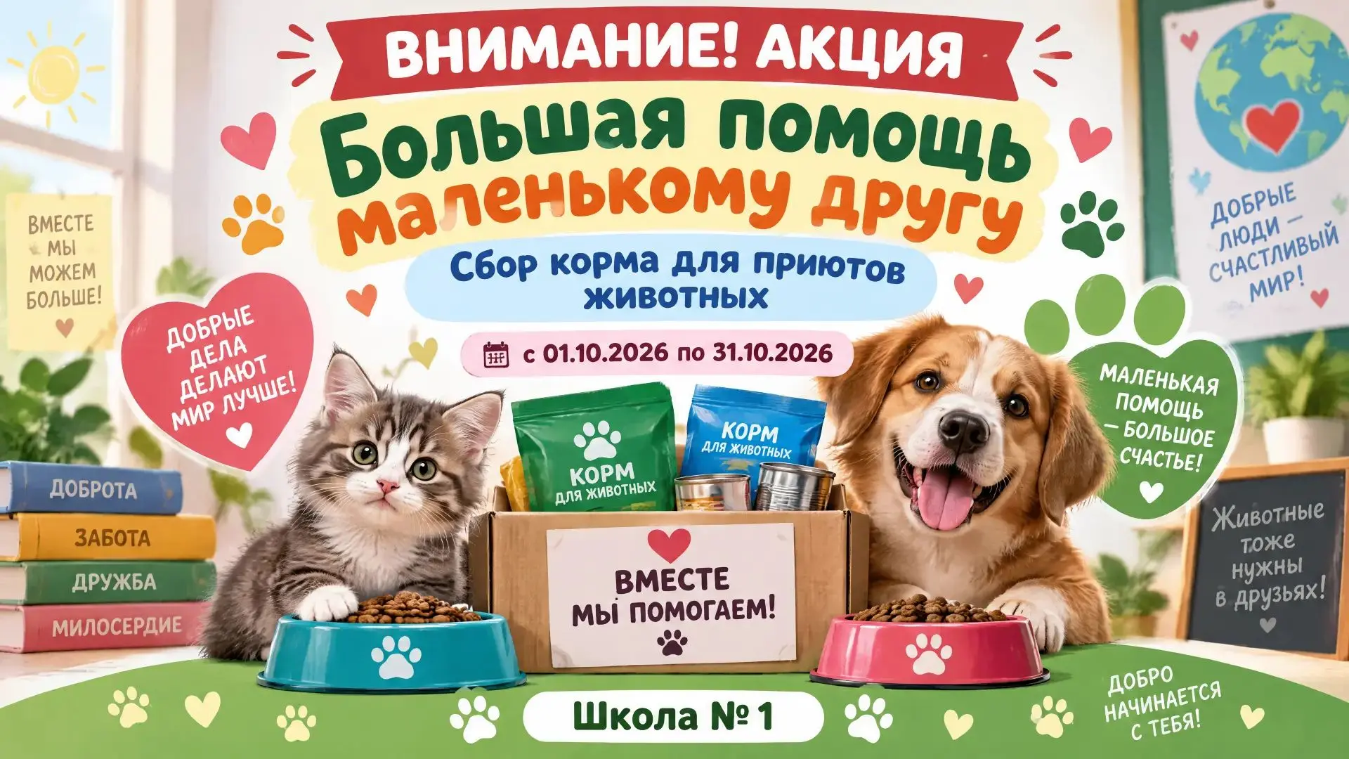 🐾 Внимание, друзья! 🐾
