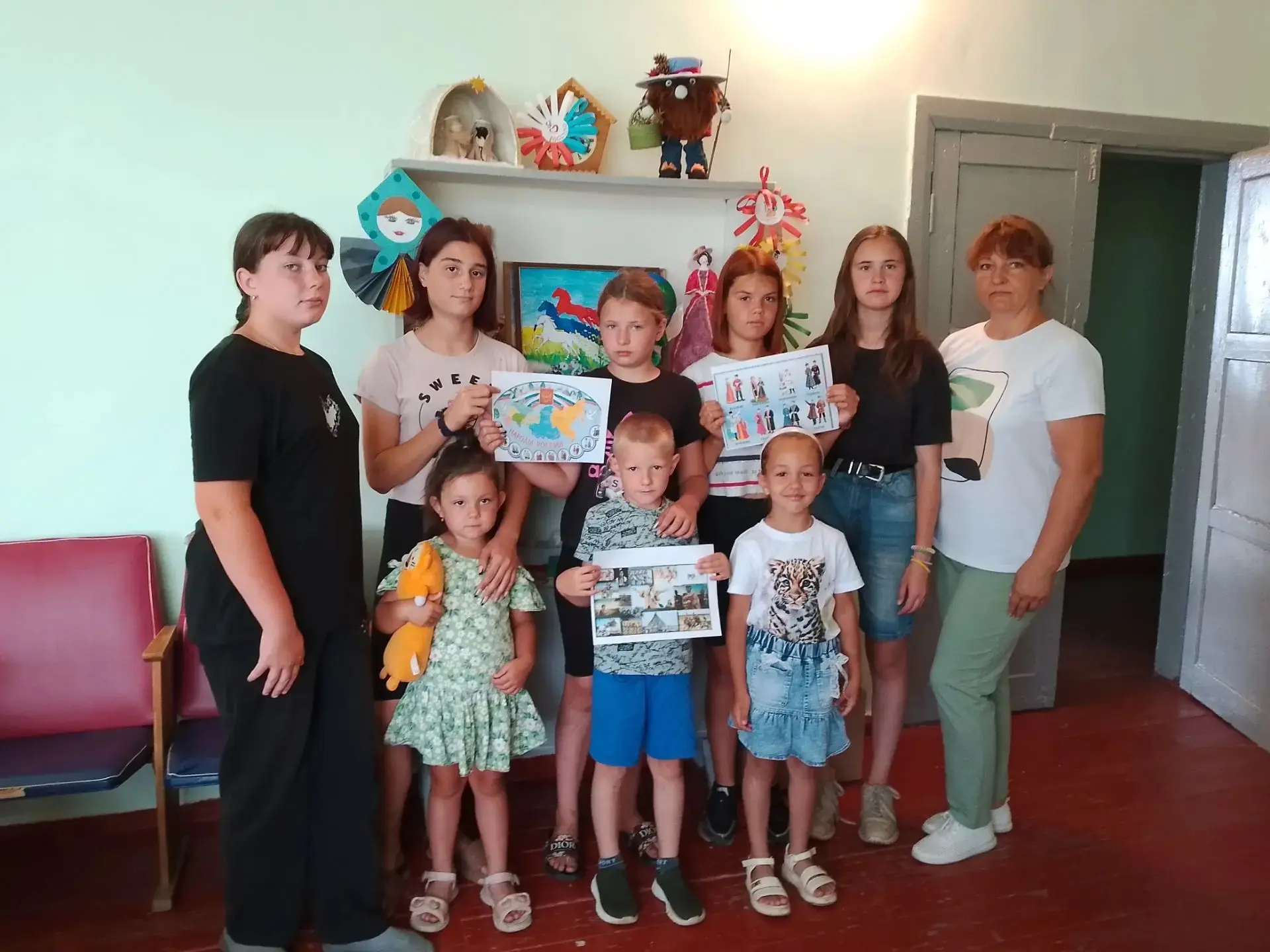 В рамках цикла мероприятий, посвященных Году единства народов России в Ульяновском СК прошла игра-пу