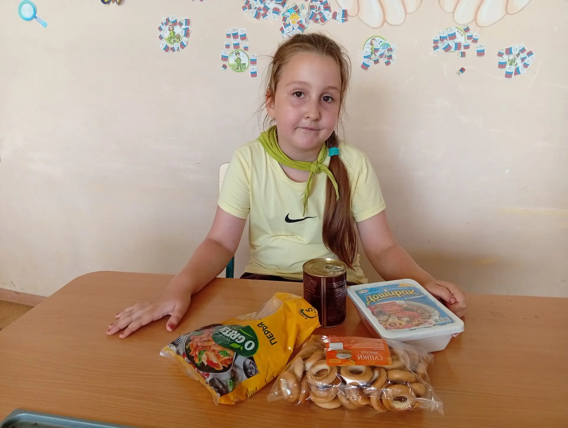 Воспитанники 3 отряда: Захарова Ульяна, Захарова Варвара, Некрасова Антонина, Сапрыгин Александр, пр
