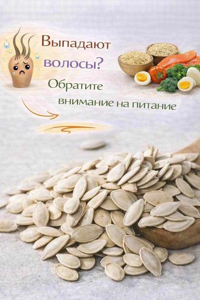 Выпадают волосы? Обратите внимание на питание