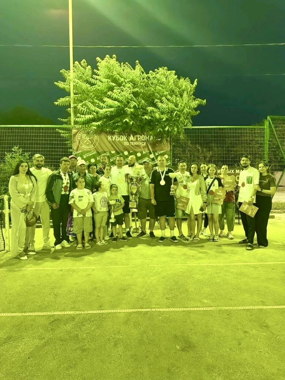 С 12 по 14 июня в селе Дивном прошёл Открытый Кубок «Агромакс» по большому теннису в личном зачёте

