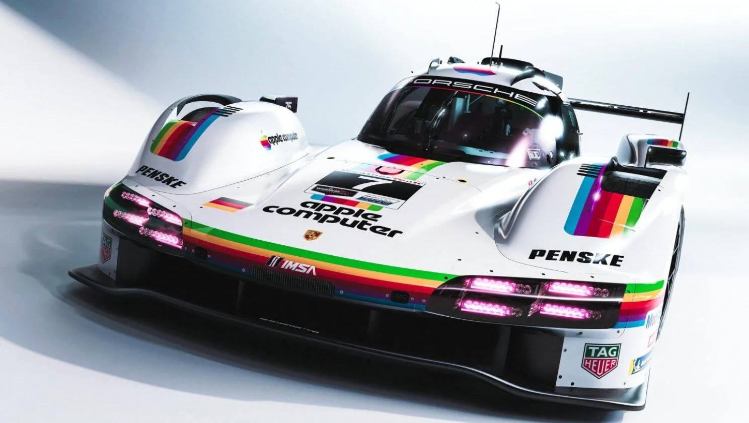Porsche отметила сразу две годовщины выпуском спорткаров, стилизованных под цвета Apple  Концерн, пр