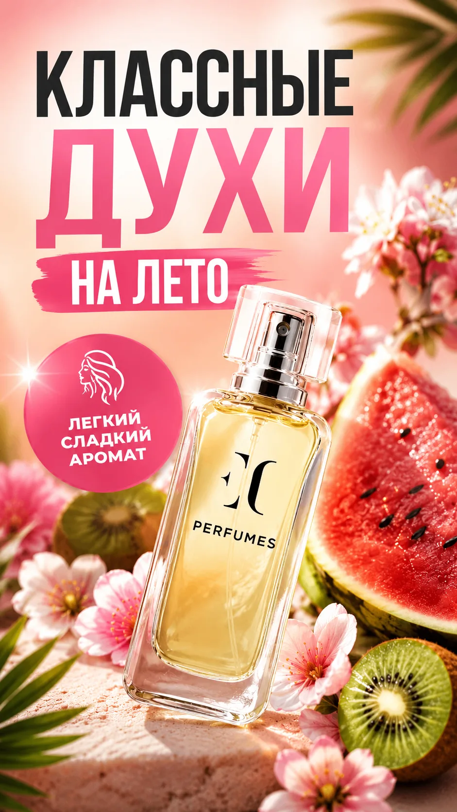 🔥 Классные духи на лето — Духи женские EC Classic 143, 50 мл