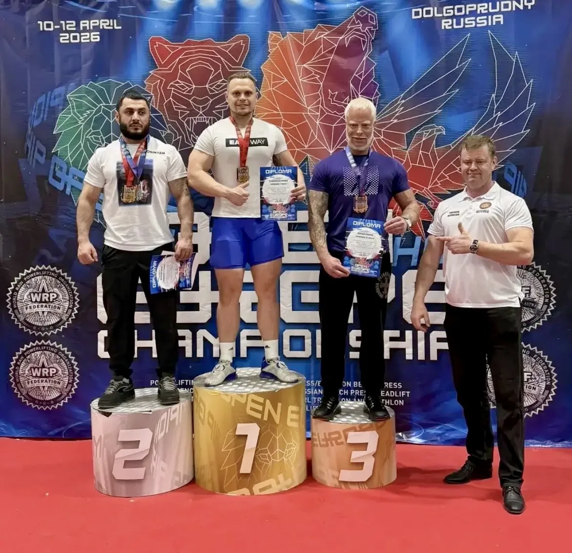 🏆 Сила характера: сотрудники Л-Пак взяли медали Чемпионата Европы WRPF