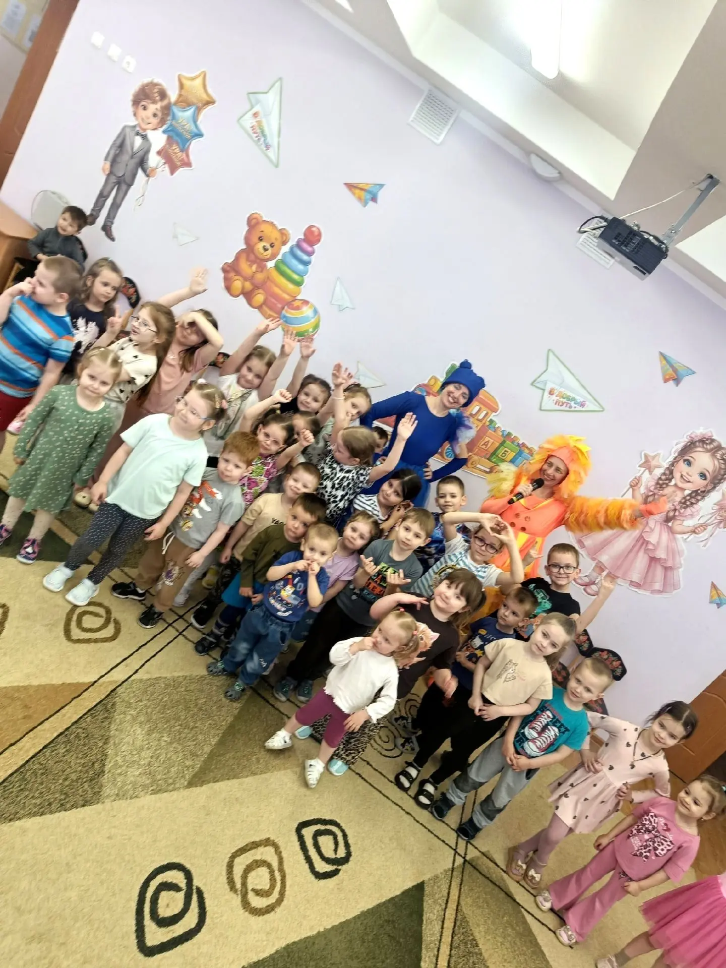🎉И снова в одном детском саду прошла весёлая игровая программа, посвящённая Дню защиты...