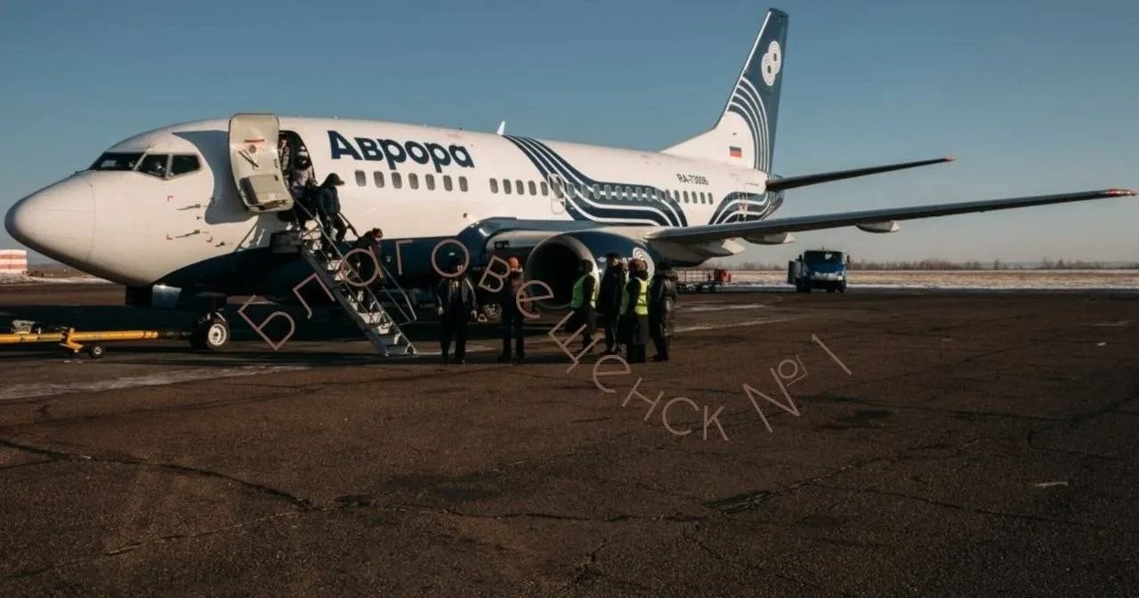 Самолёт экстренно вернулся в Благовещенск после взлёта