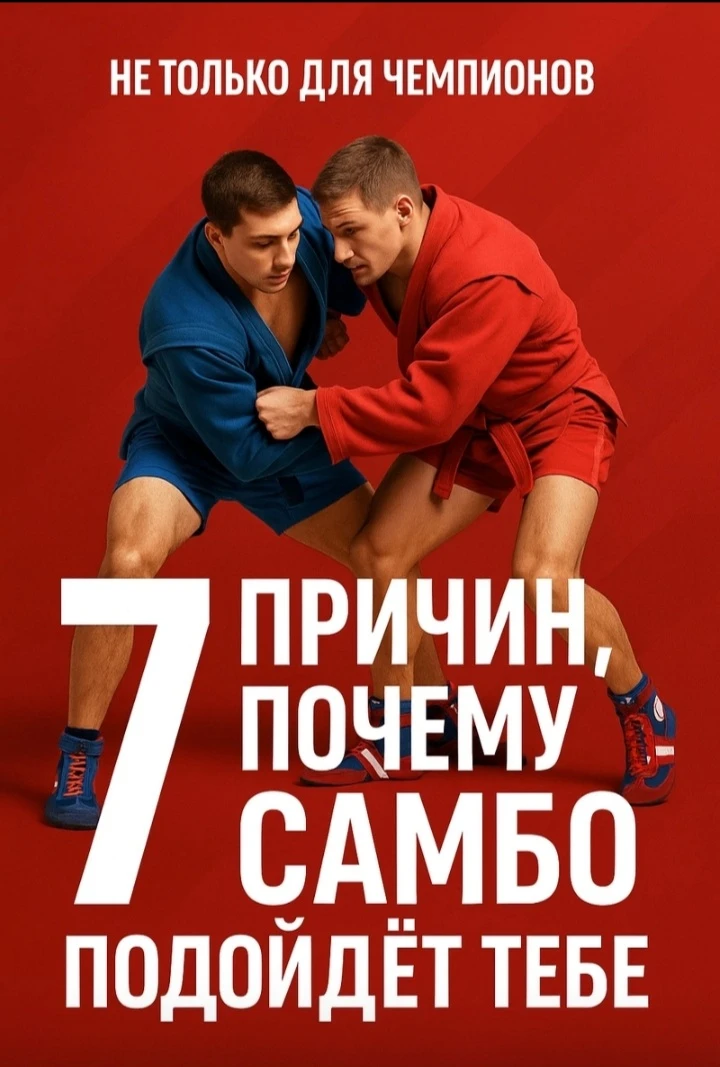 7 причин, почему самбо подойдет тебе!