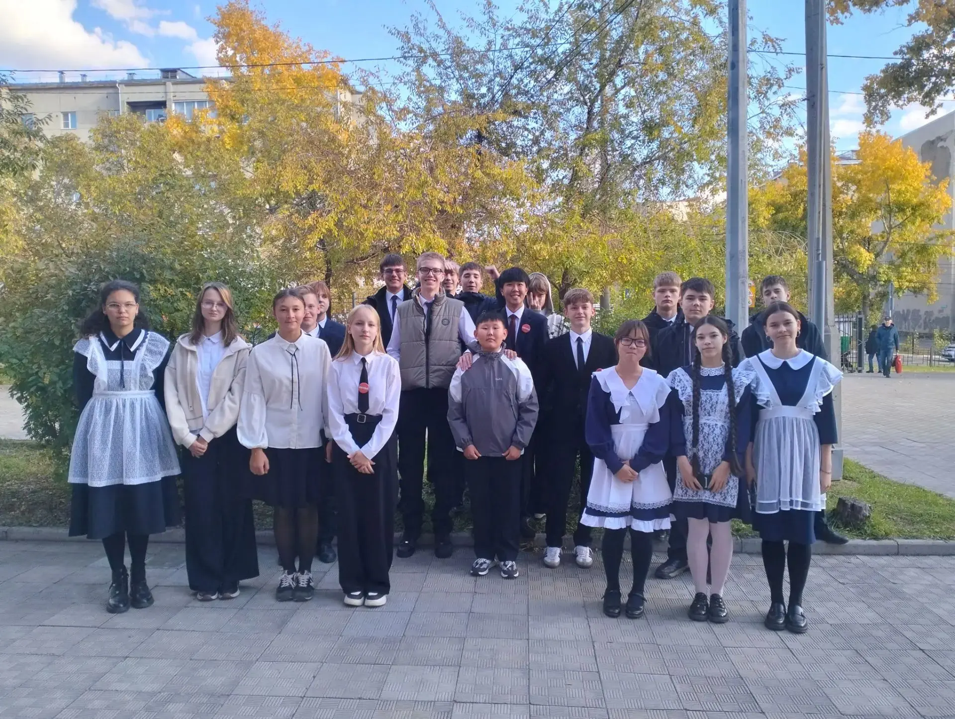 🍂24 сентября учащиеся 8А, 8Г, 8Д классов посетили презентацию направлений обучения "За...