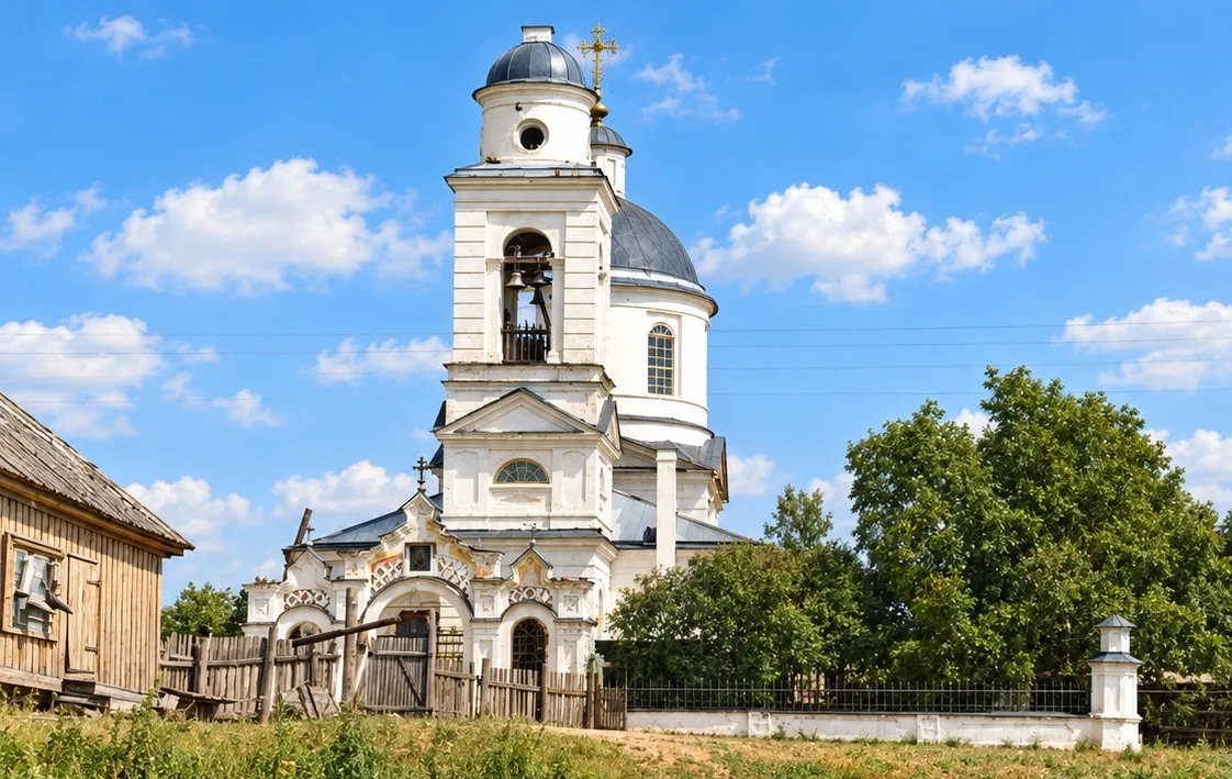 ⛪ Владимирская церковь в Малом Чурашеве: история, которой почти два века