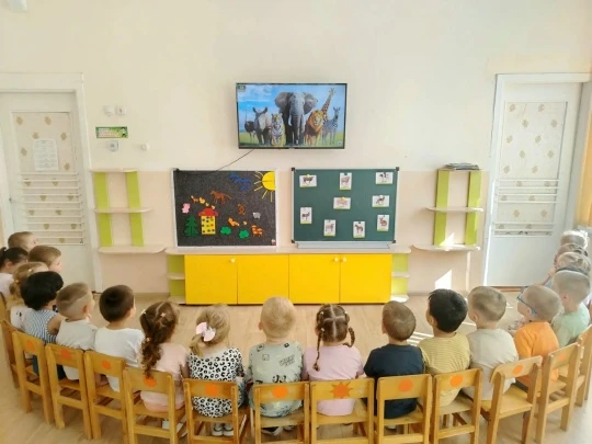 🐻🦊🐯В мире животных.
В группе «Мальвина» прошло мероприятие, посвященное миру животных. Дети с инт