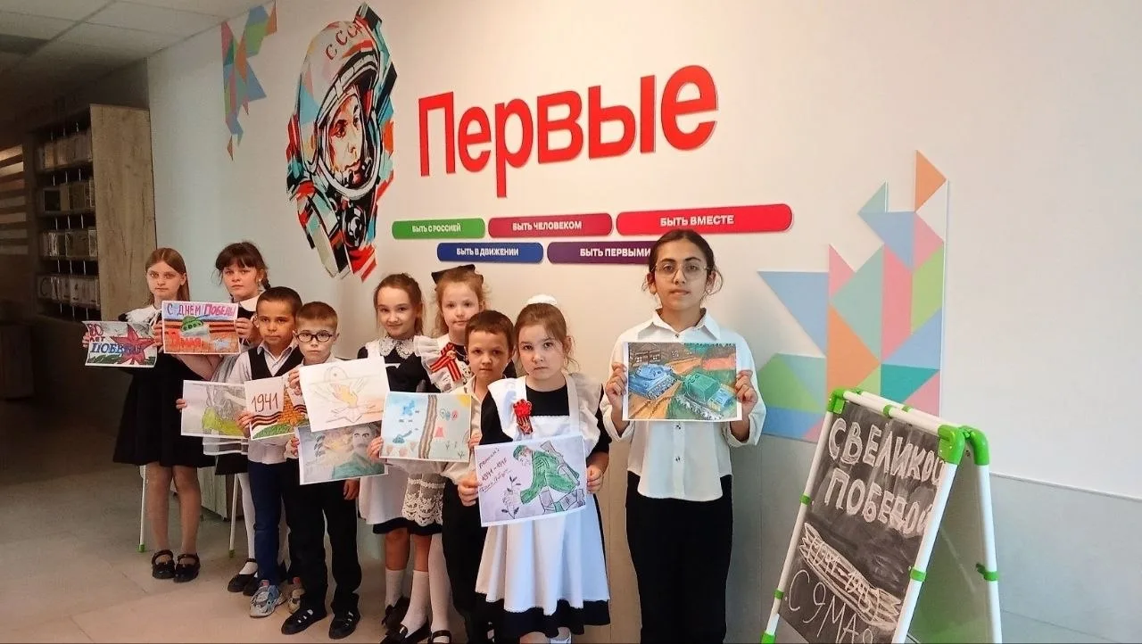 🎖🖼 В канун Дня Победы в первичных отделениях Губкинского округа прошла акция «Победа в сердцах Первы