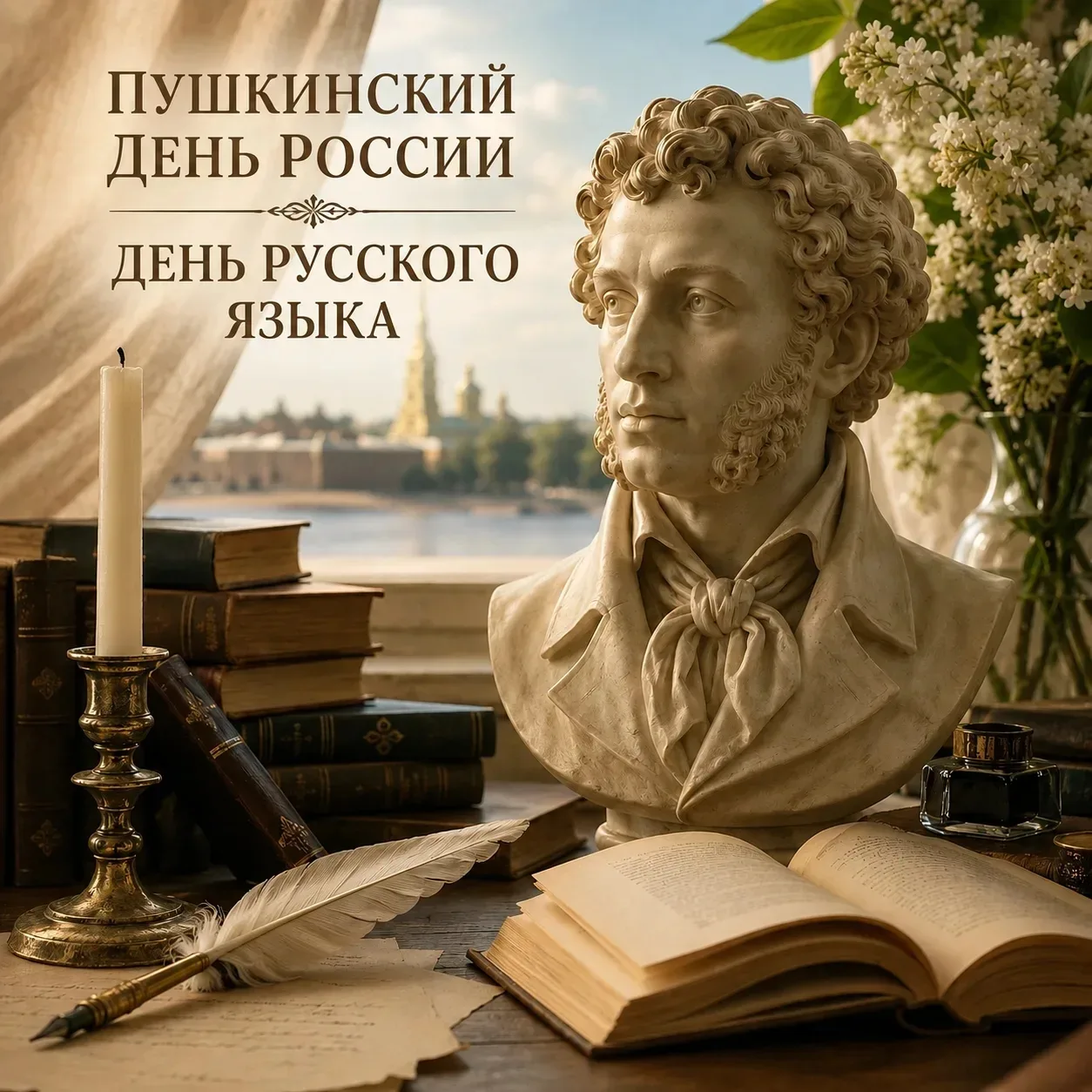 С Пушкинским днём России и Днём русского языка!