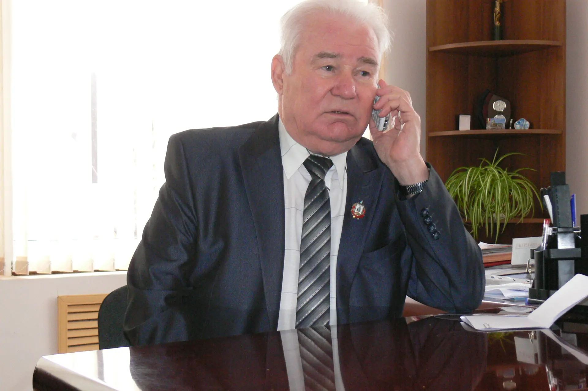 Сегодня, 12 апреля, житель Переволоцкого района Александр Павлович Колубаев отмечает своё 90-летие  
