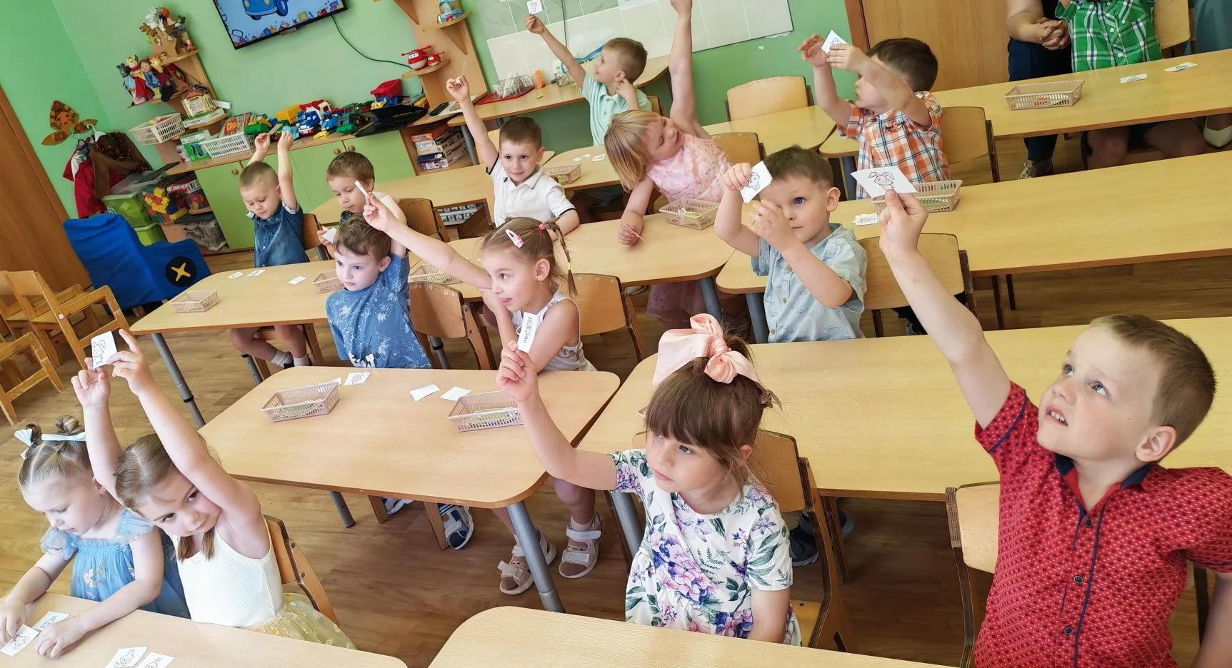 Итоговое  интегрированное занятие   " Путешествие в страну знаний" прошло в группе 2" Бусинки" Дети 