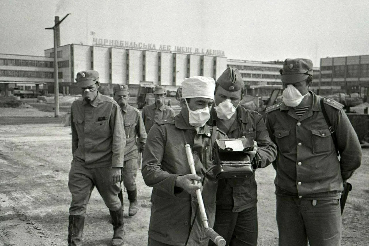 🥀Трагедия на Чернобыльской АЭС, произошедшая 26 апреля 1986 года, навсегда осталась в памяти человеч