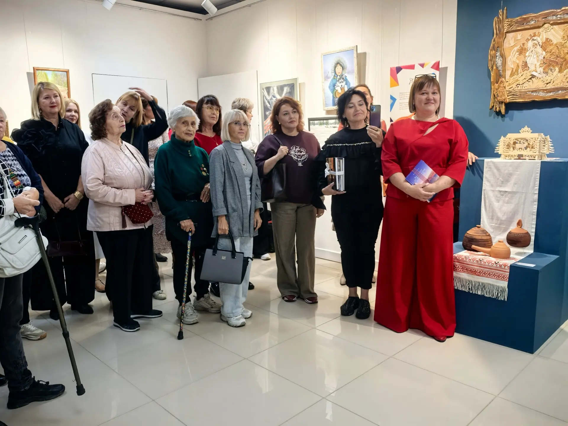 Открытие выставки «Ямальский калейдоскоп»: 25 лет вдохновения — теперь уже история!