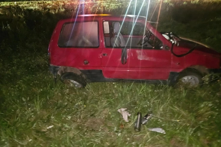 «Ока» перевернулась в Лебедянском округе — пассажирка в больнице