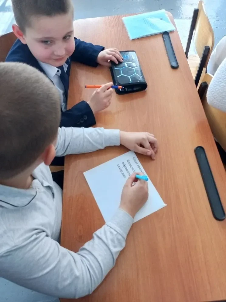 В школе 12 марта прошёл классный час с обучающимися 1-3 классов на тему: "Здоровое пита...