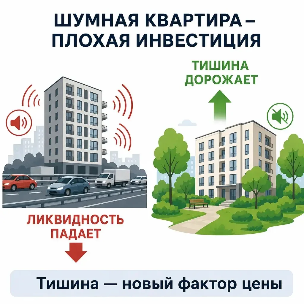 Почему «громкая» квартира - плохая инвестиция даже по низкой цене