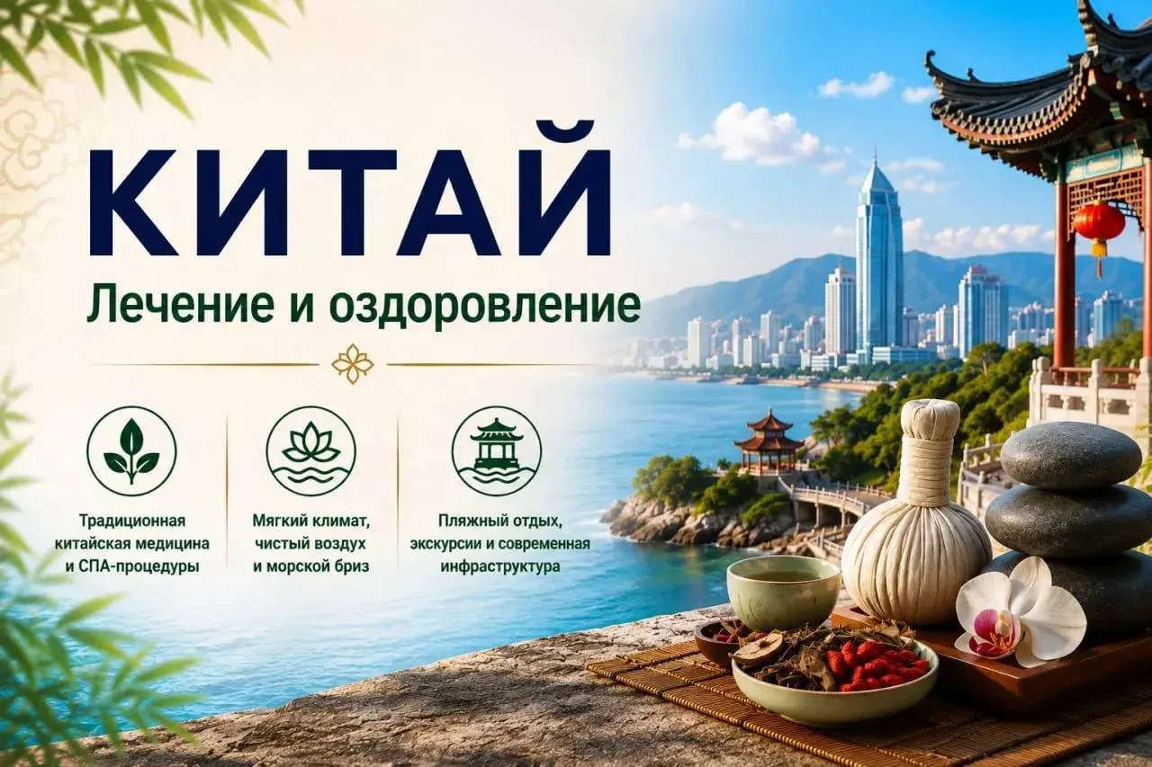 🇨🇳 Китай — отдых с пользой для здоровья