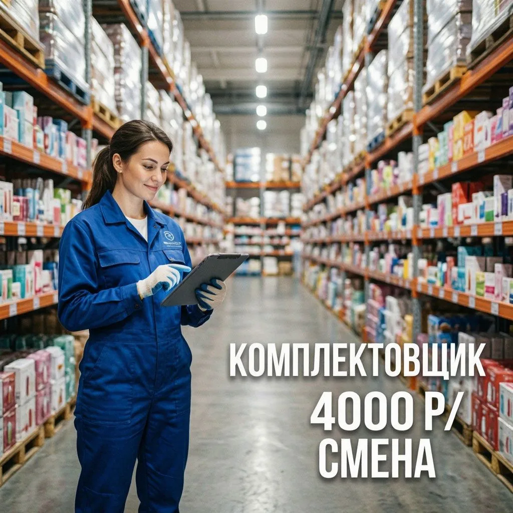 Приглашаем Комплектовщиков на склад косметики и парфюмерии!