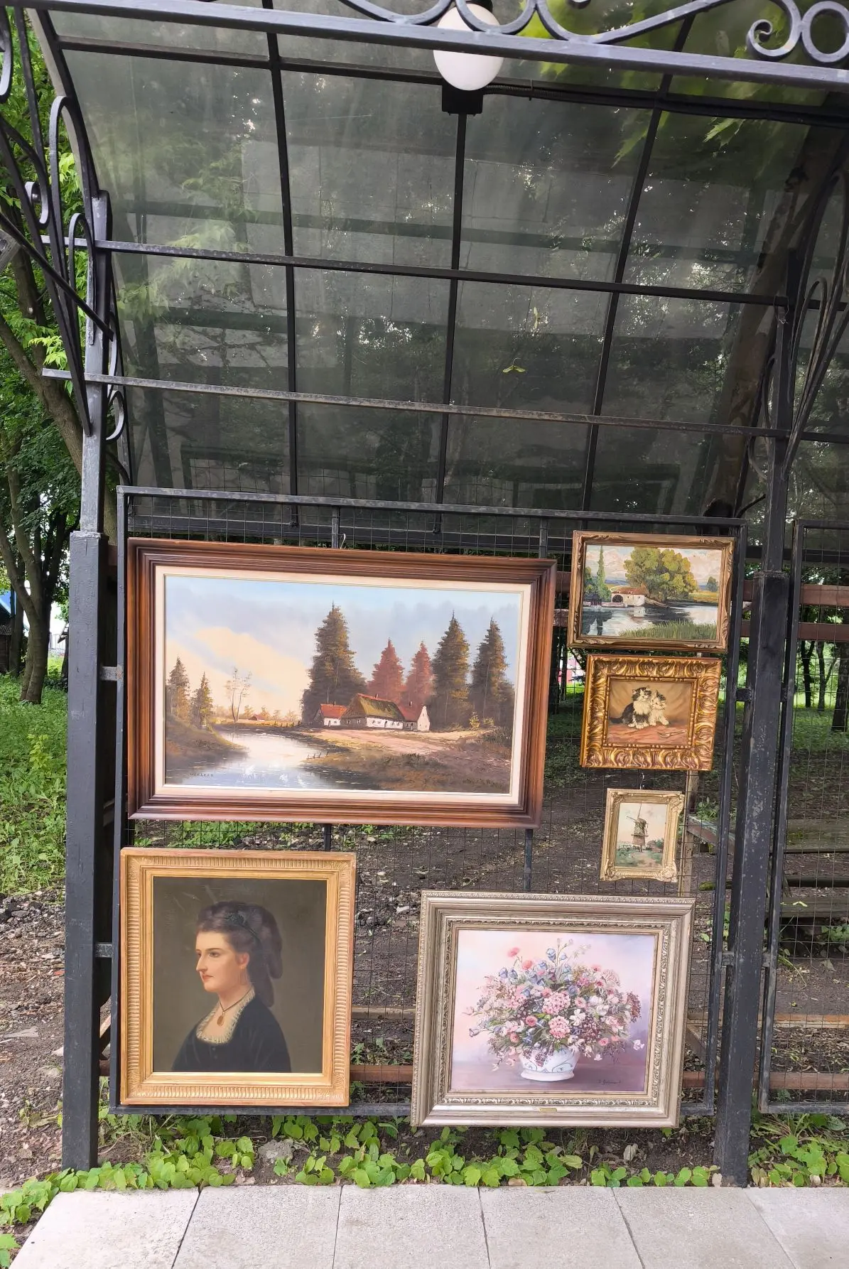 Новый блок ФЛАМАНСКОЙ ЖИВОПИСИ,на Вернисаже в Измайлово,в Москве.
Работы первой половины прошлого ст