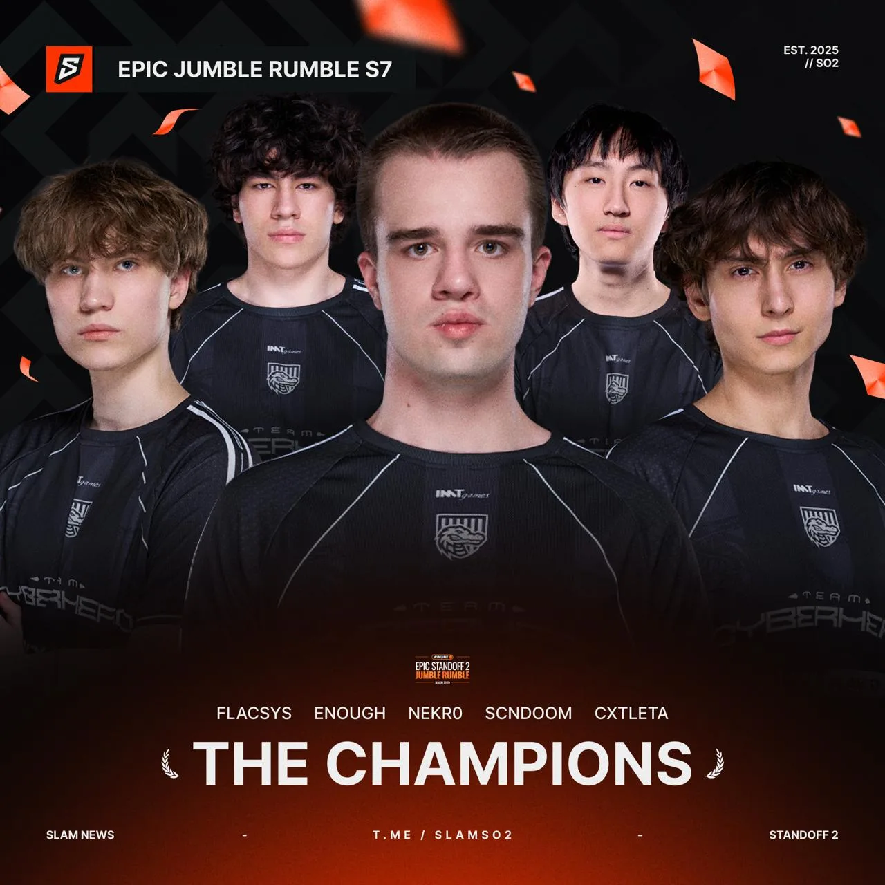 🤍 CYBERHERO ЧЕМПИОНЫ EPIC JUMBLE RUMBLE SEASON 7