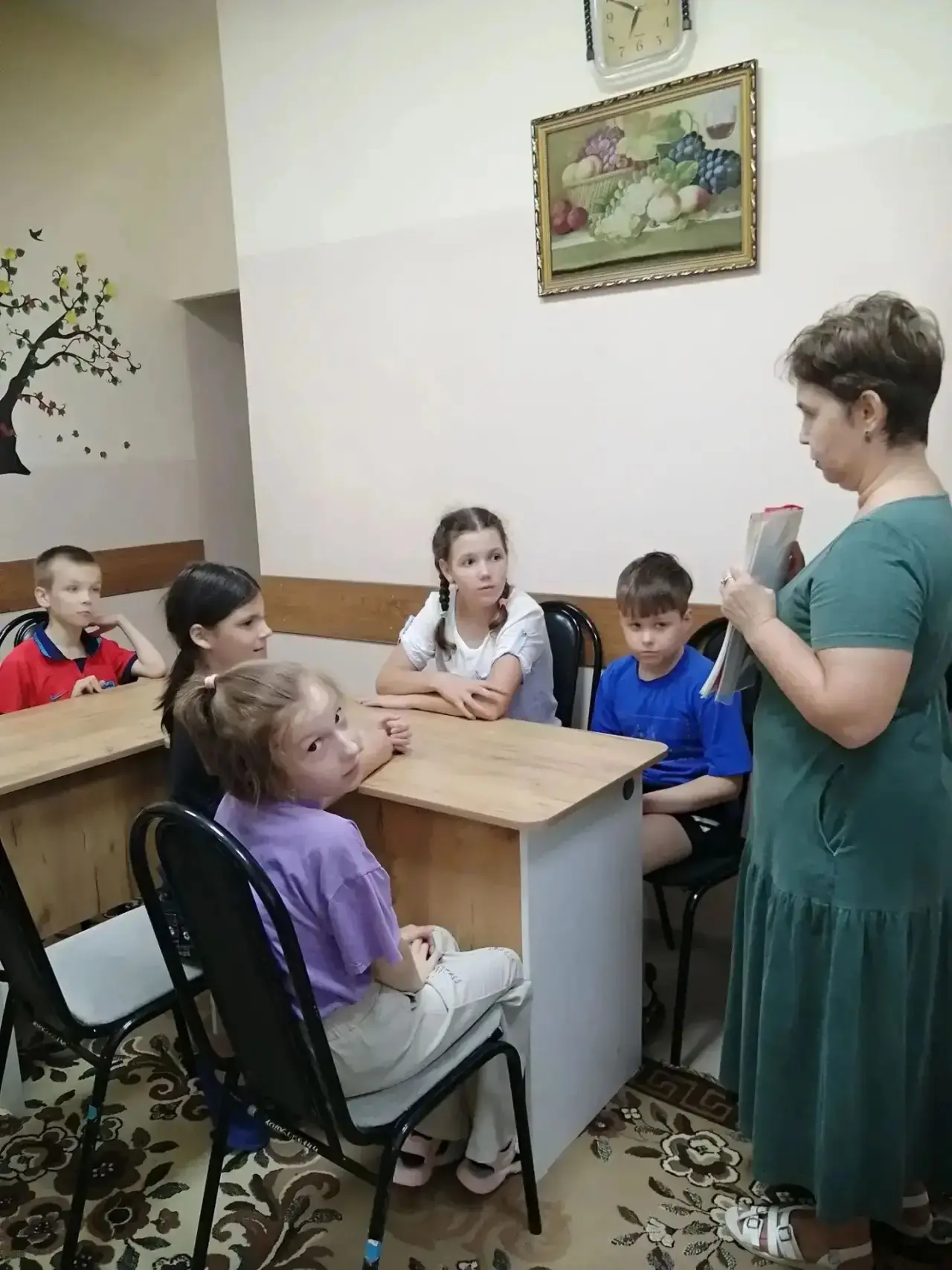 О познавательном занятии во второй группе