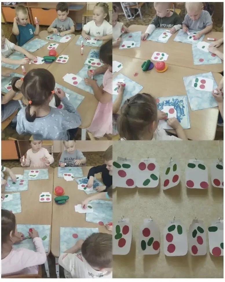 Тема :"Овощи в баночке»