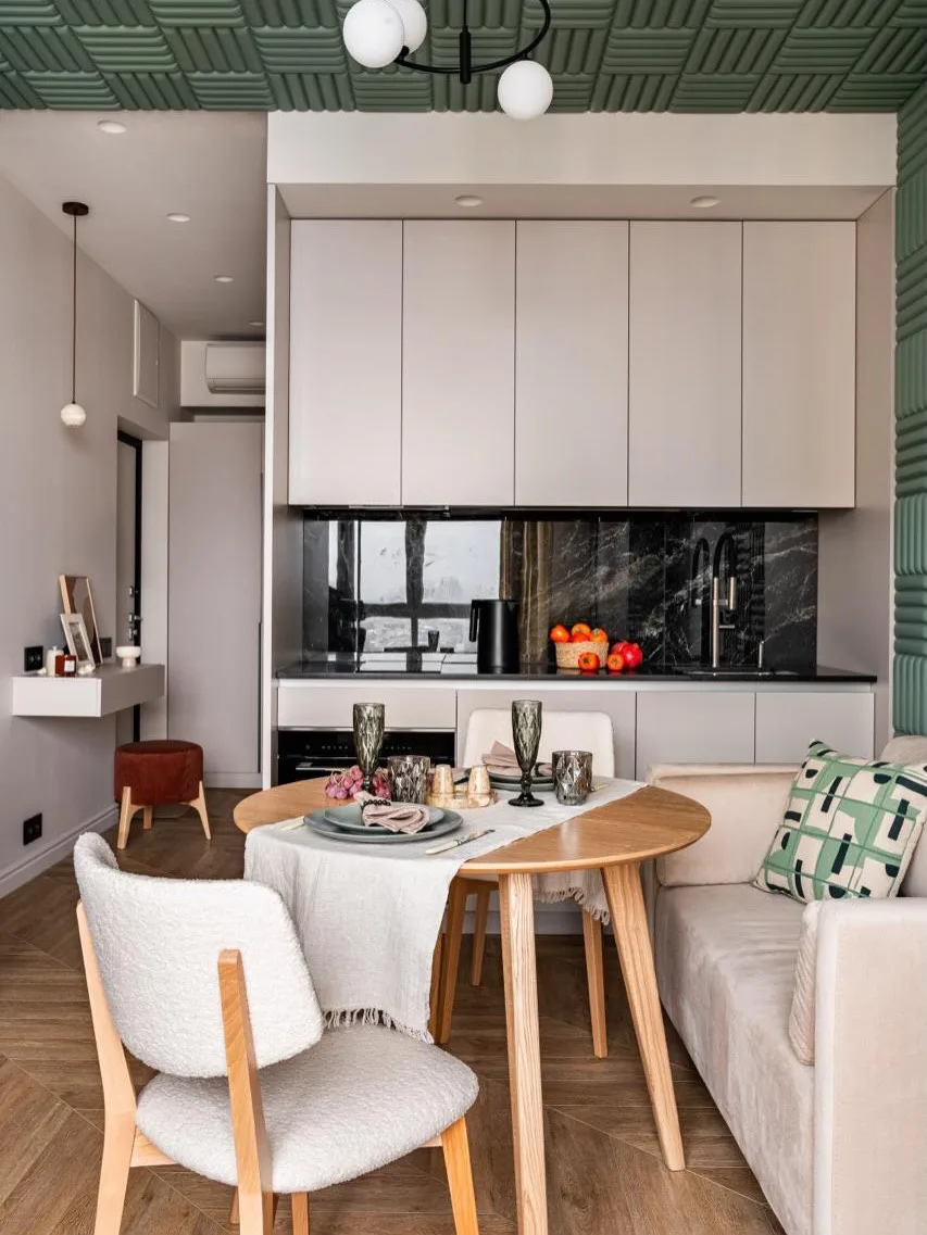 Грамотная планировка студии 21 м² 😍