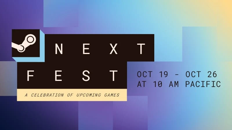 🎮 Анонс октябрьского Steam Next Fest: что нас ждёт