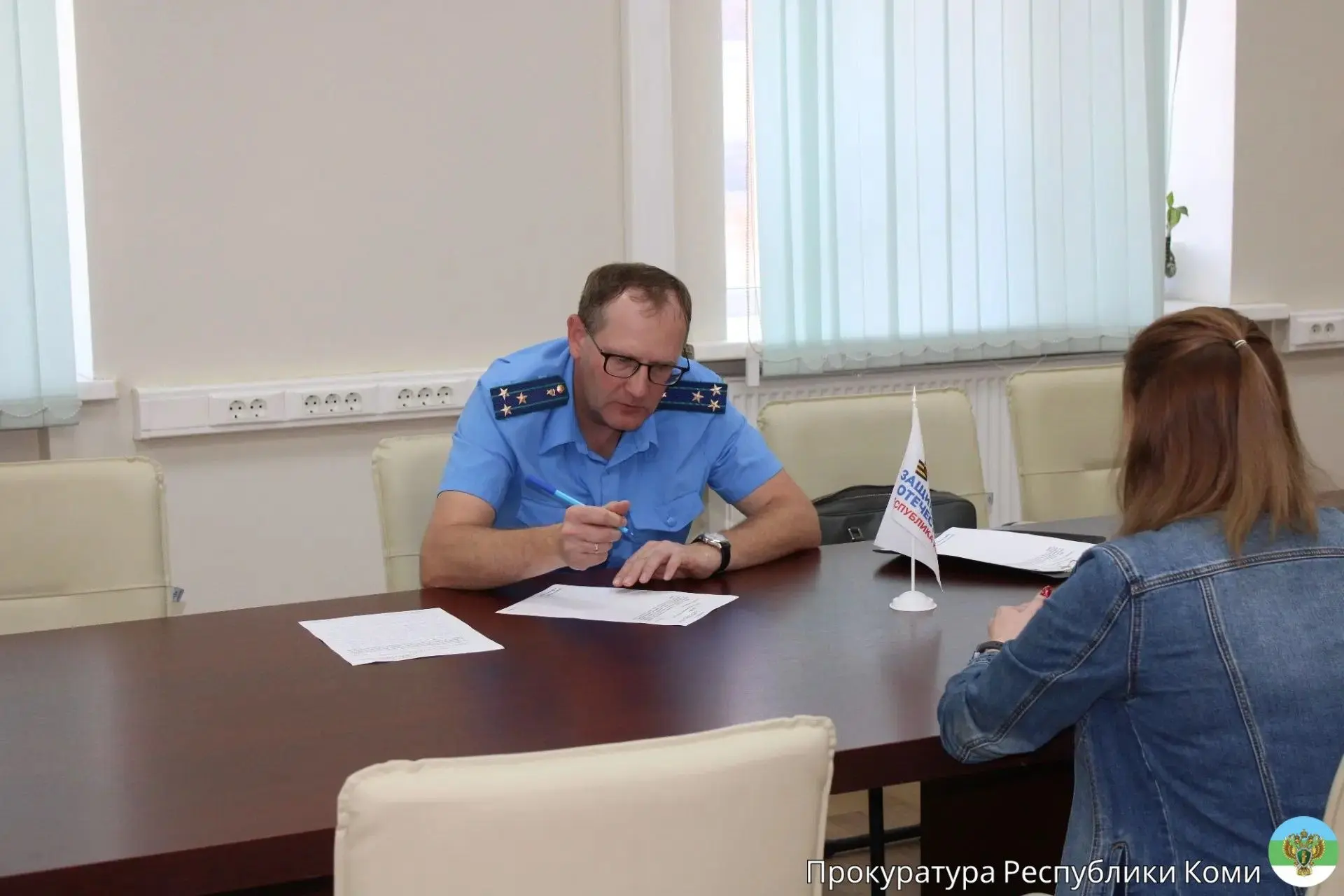 ✍ Прокурор г. Сыктывкара Павел Якимов провел личный прием граждан в филиале Государстве...