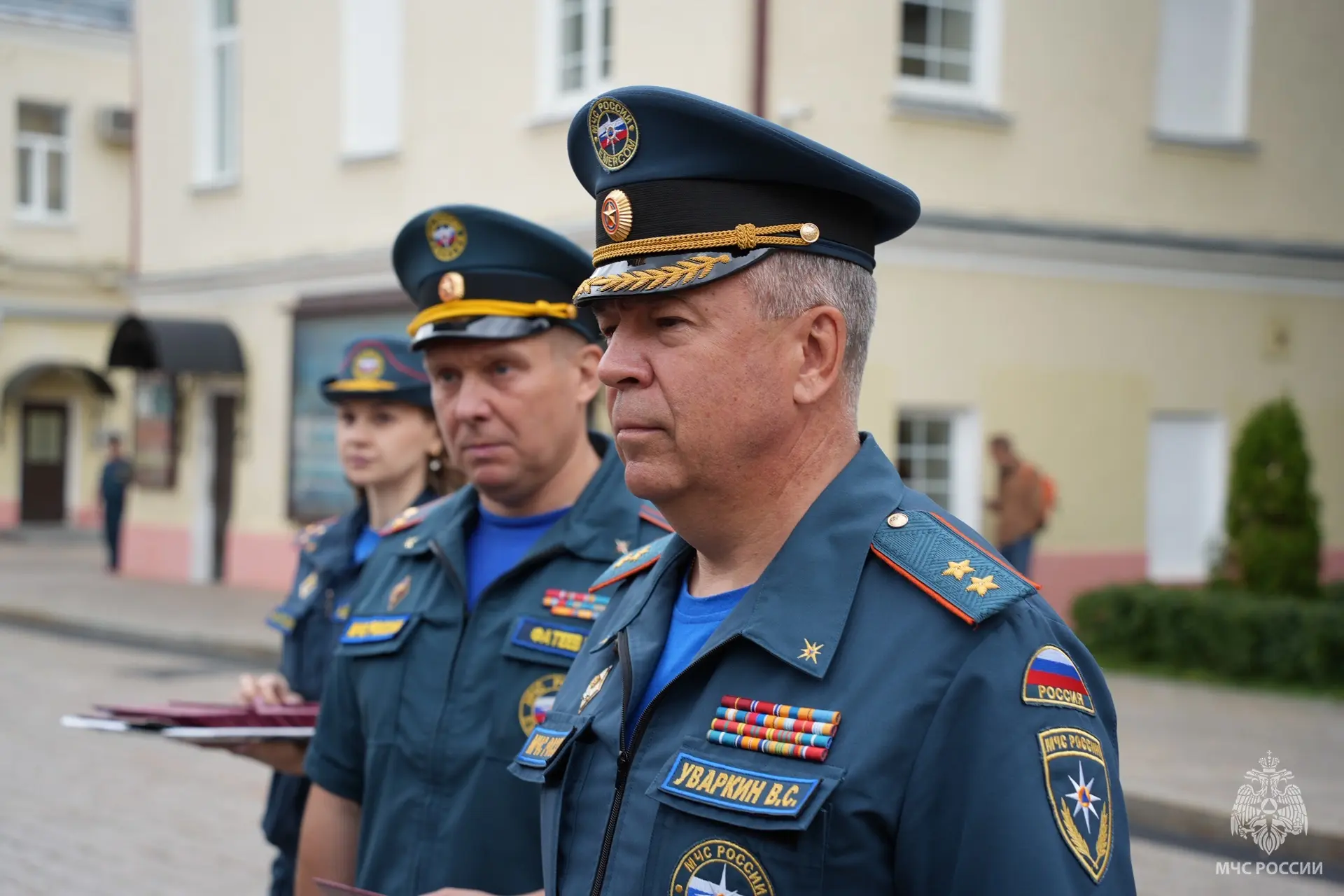 👨‍🚒Начальник Главного управления МЧС России по г. Москве встретился с молодыми офицерами