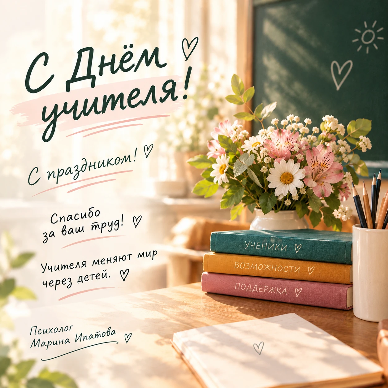С Днем учителя 🍂