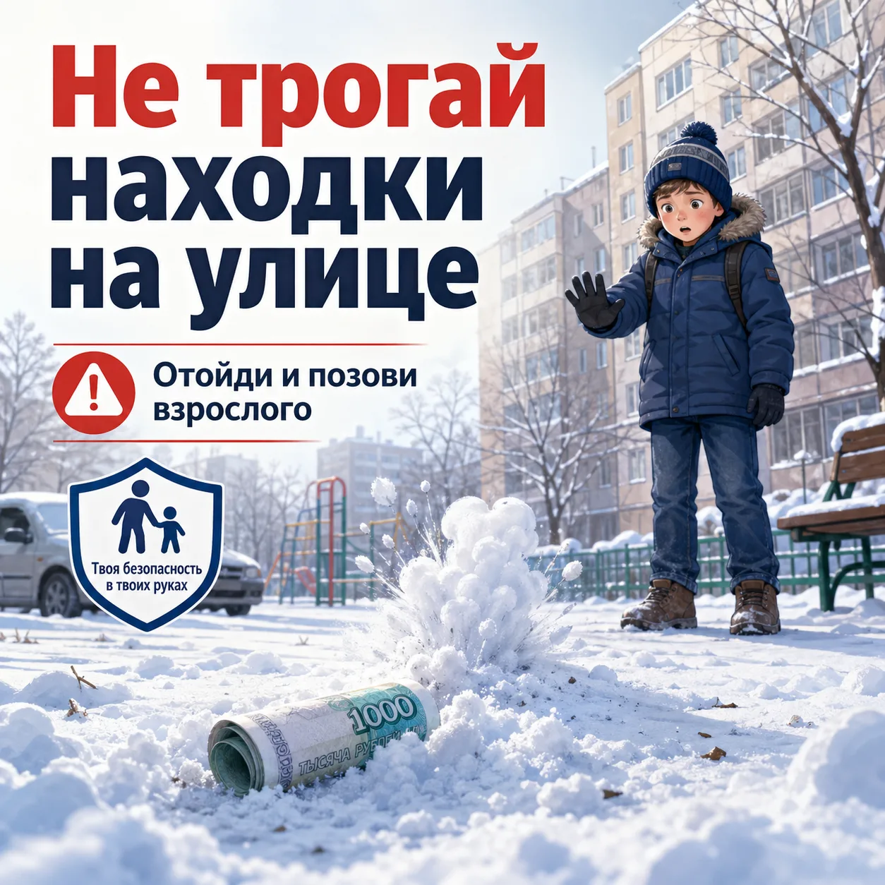 ⚡️ Родителям важно обсудить это с детьми сегодня

По сообщениям СМИ, в Москве, в районе Коньково, 9-