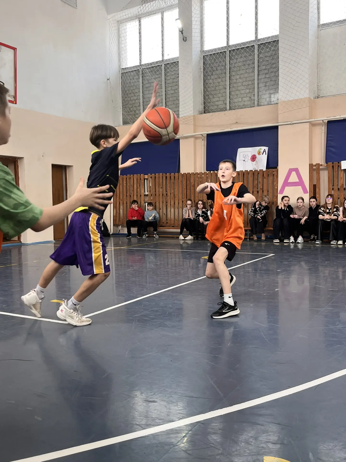 🏀 Баскетбольный турнир среди 6-х классов: итоги!  Вчера и позавчера прошли захватывающие баскетбольн