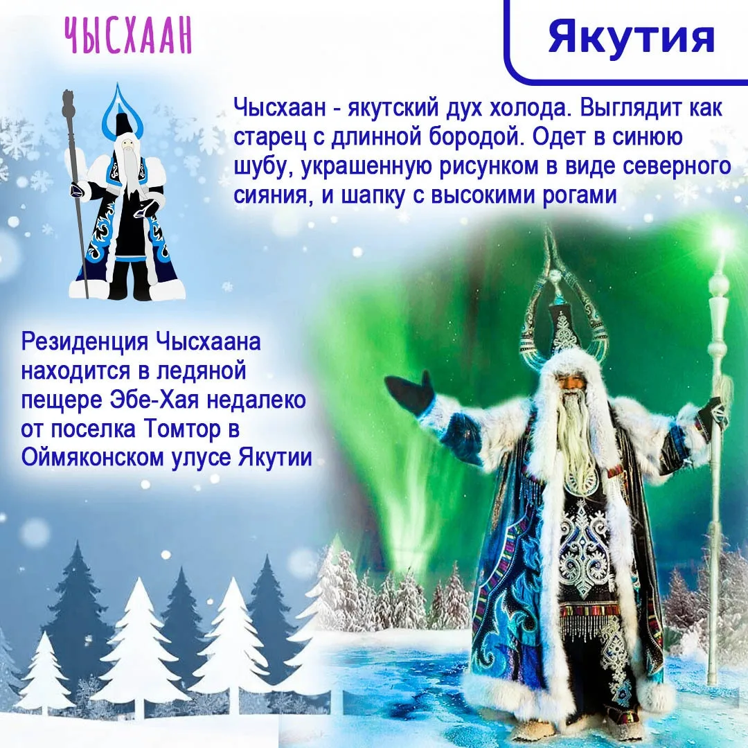 Деды Морозы бывают родом не только из Великого Устюга! Узнайте, как выглядят То Бабай из Удмуртии, Ш