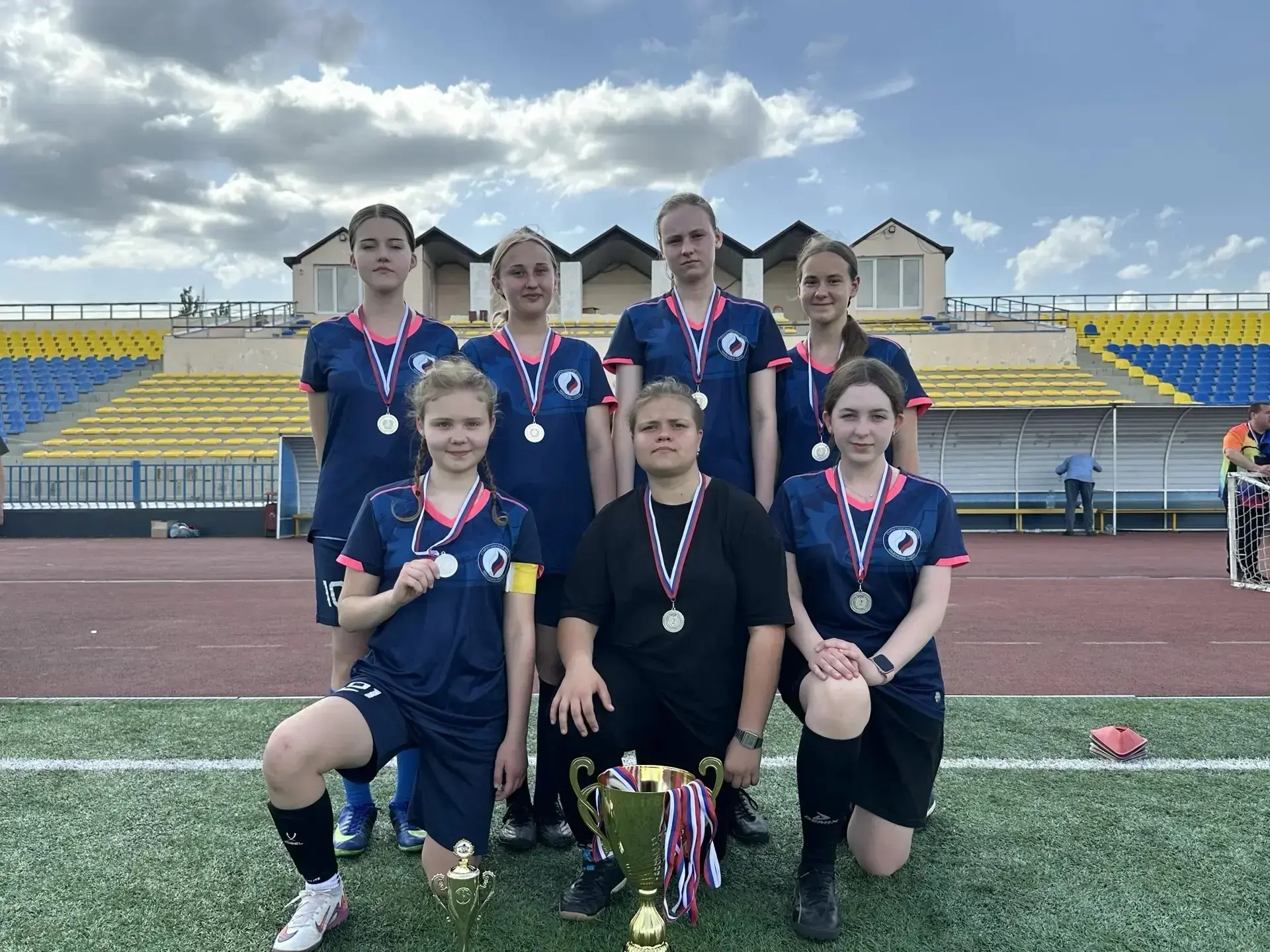 ⚽️ Старостаничные футболистки – в числе лучших команд области  ✅ В понедельник, 19 мая, на стадионе 