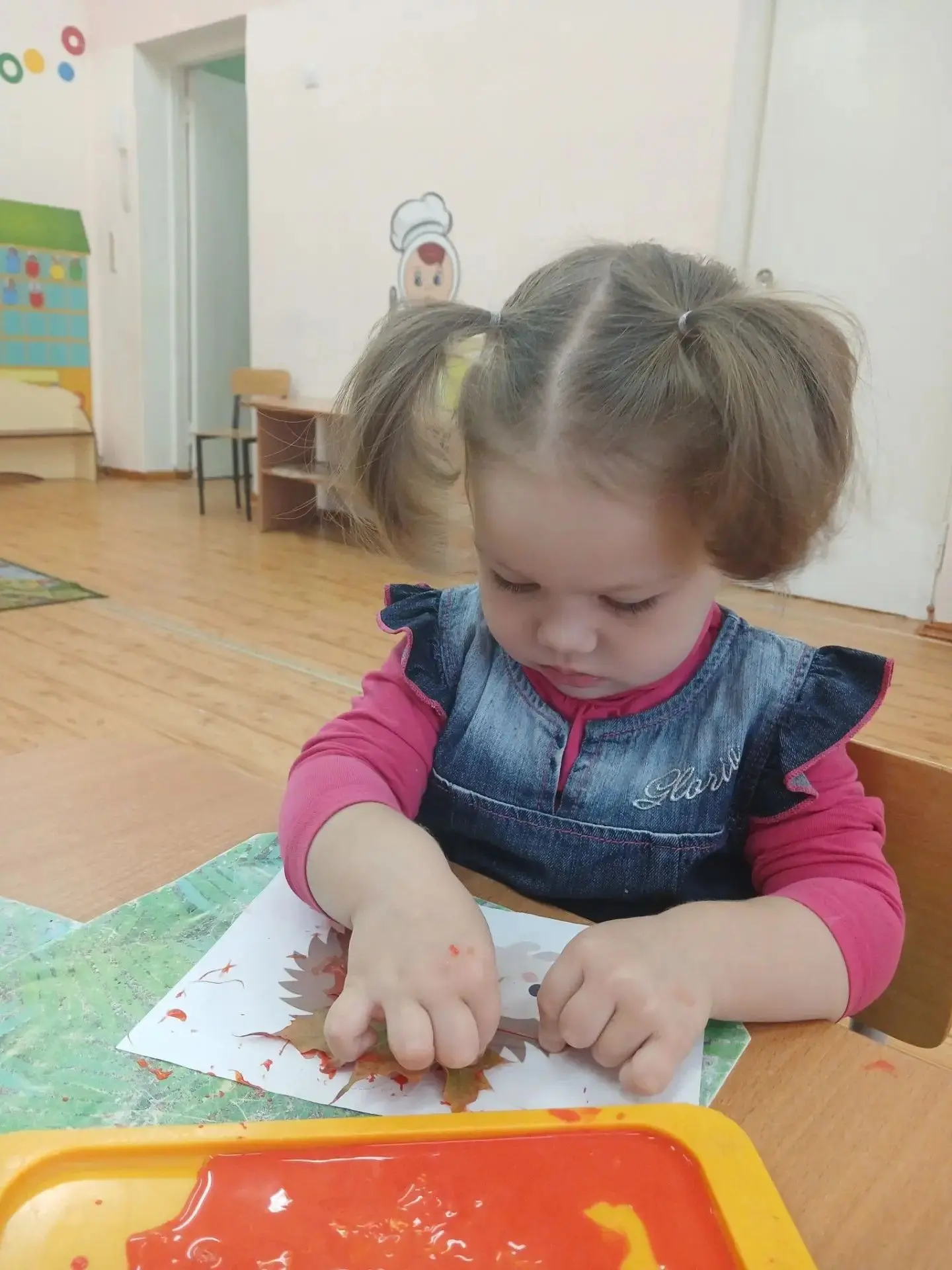 🍂 Печатаем листьями!