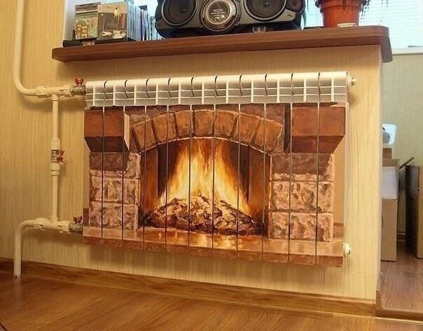 Декор батареи 🔥