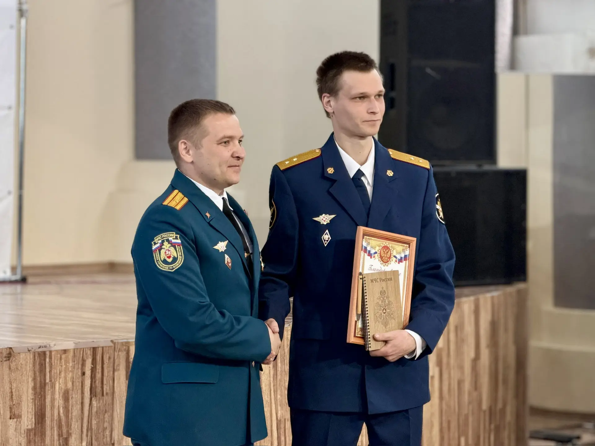 В Можайском культурно-досуговом центре торжественно отметили 377-ю годовщину образования пожарной ох