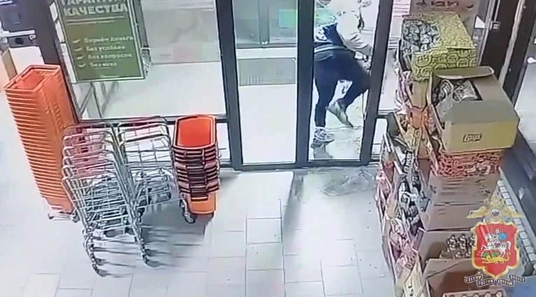 В Раменском округе в деревне Вялки алкоманьяк ради водки и пива разнёс дверь молотком