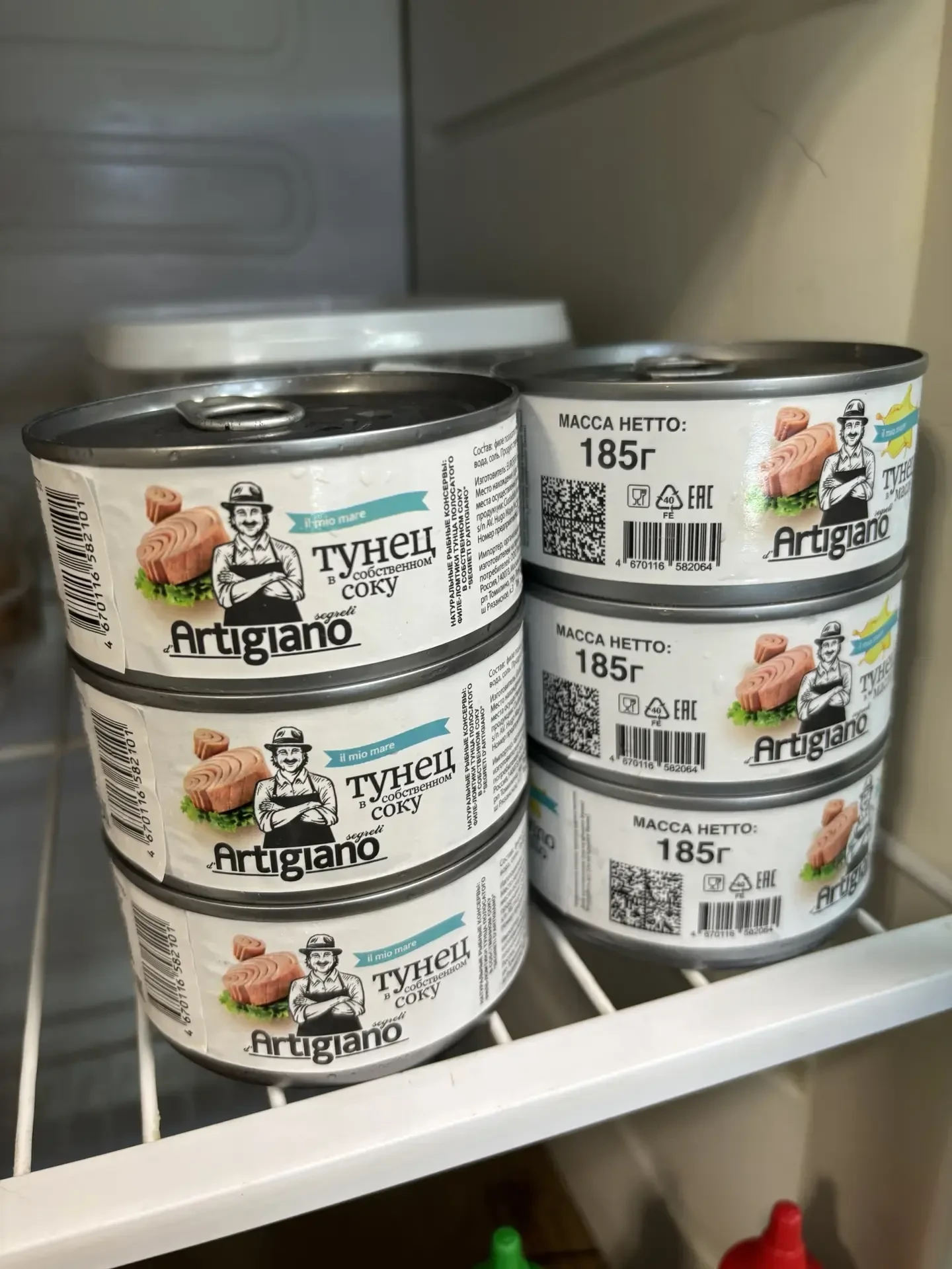 НОВИНКА! 

Для легких салатов, брускетт и сэндвичей🥪

🐟Тунец  филе в масле 185 г - 252 руб
🐟Тунец