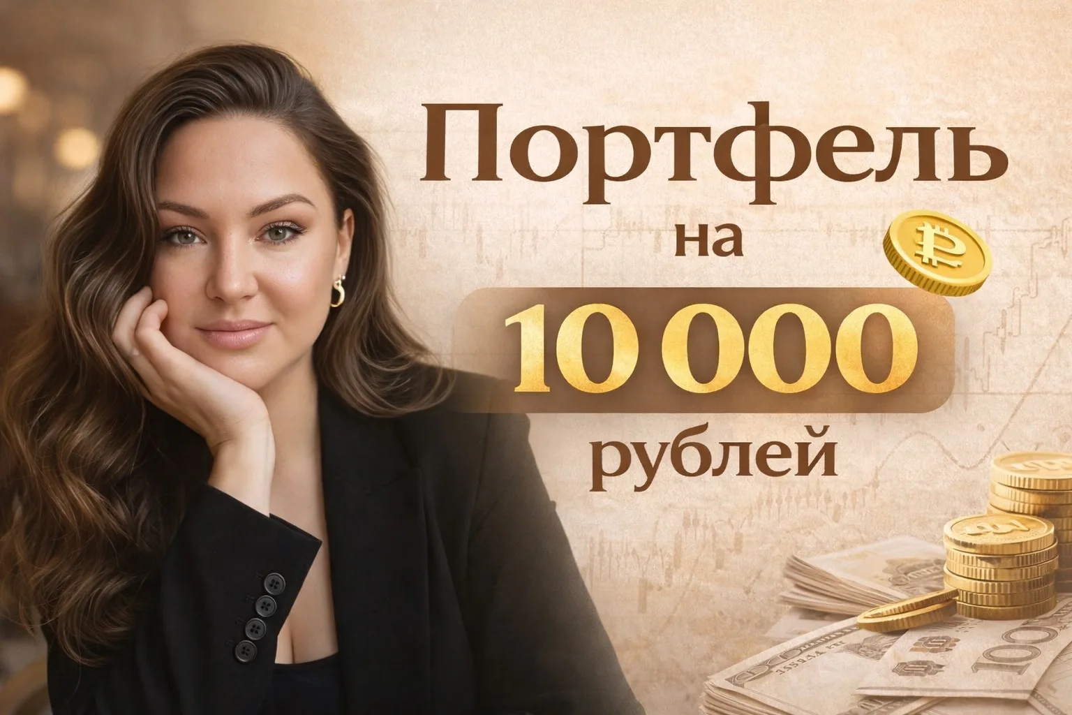 Портфель на 10 000 рублей 💼

Знаете, что меня поражает? Столько людей хотят инвестировать. И все он