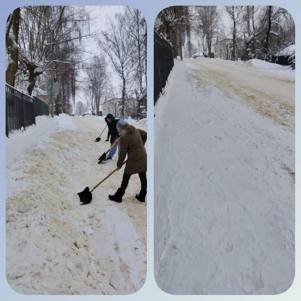 Снежная зима не даёт нам сидеть на месте 😁❄️