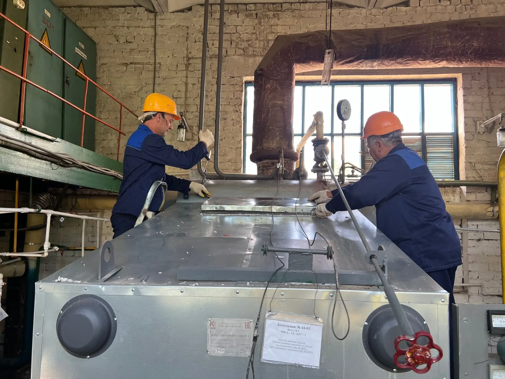 Гидравлические испытания пройдены успешно 🛠