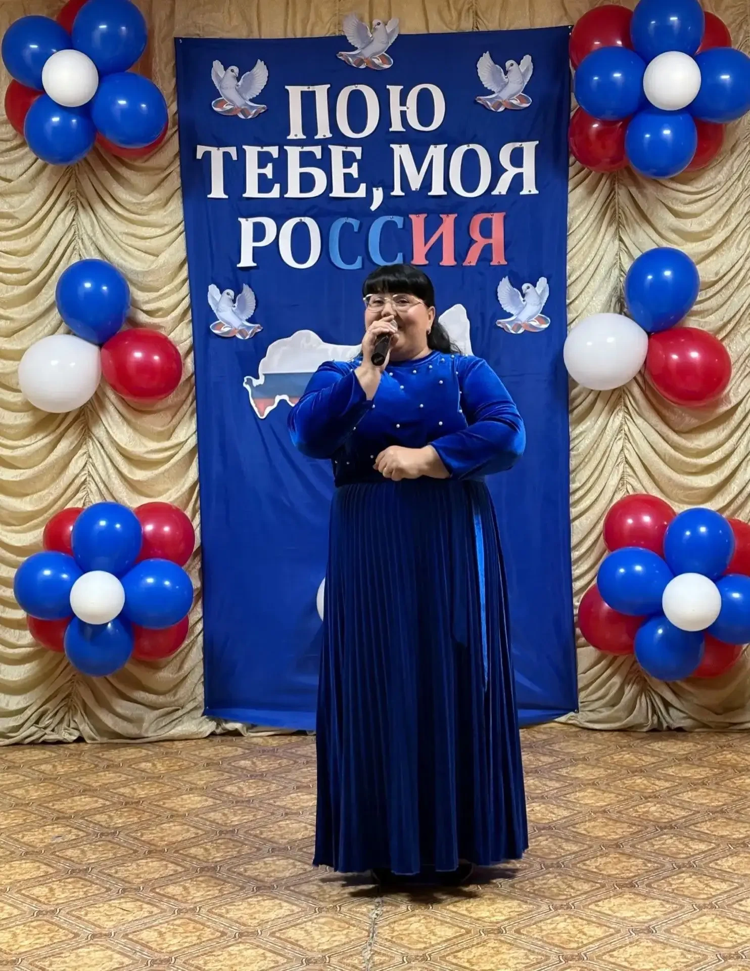 От душевных песен до патриотического флешмоба: в Верещагино отметили День России
