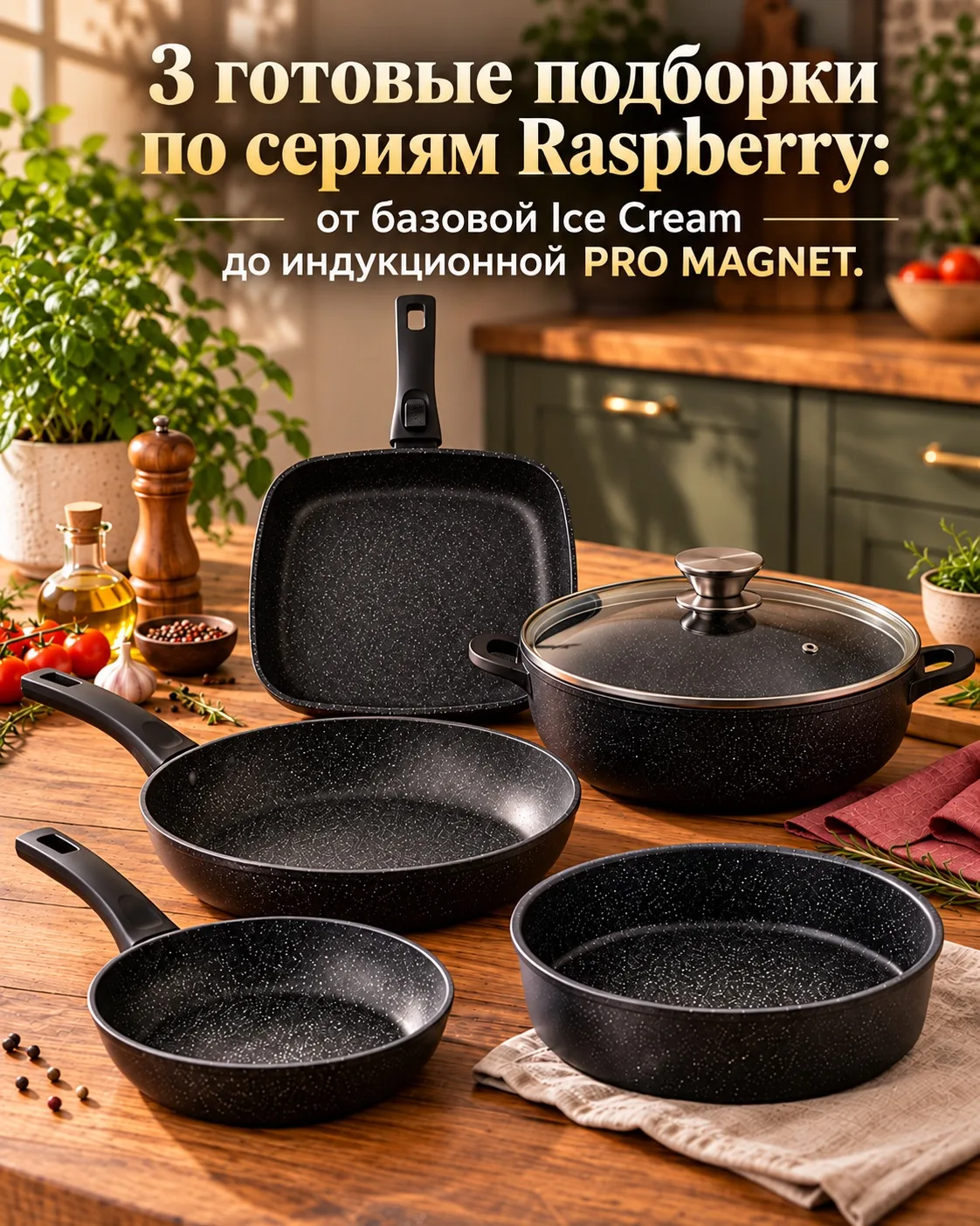 🍳 Собираем базовую комплектацию кухни по самым выгодным ценам