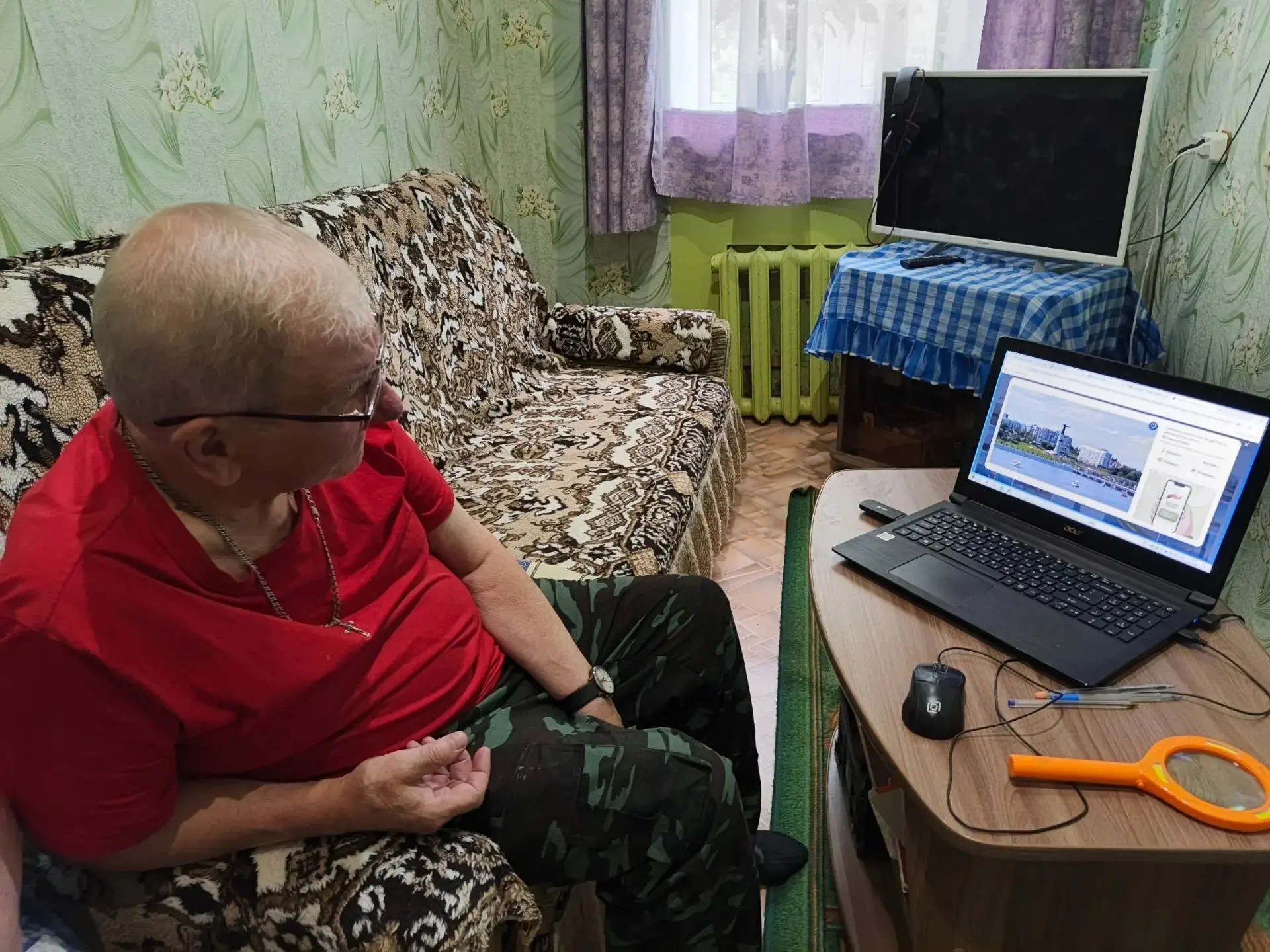 В ОБУСО «Приволжский ЦСО» в рамках проекта «Народов много – Родина одна» для получателе...